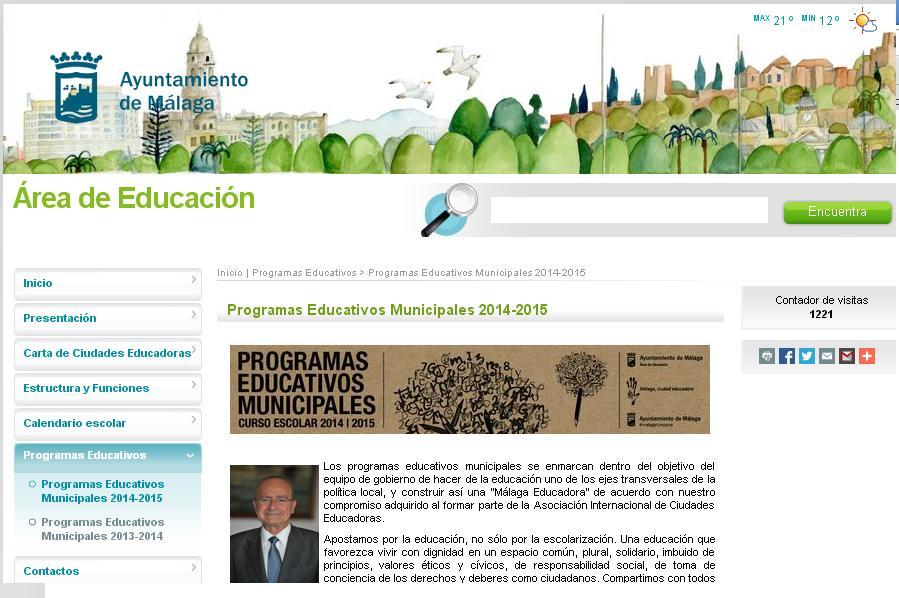 Programa Educativo Municipal 2014-15